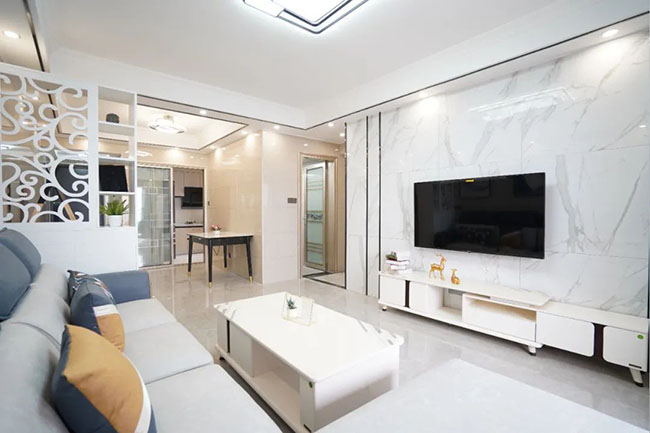 112㎡三居室，現(xiàn)代風+日系簡約，體驗生活的雅致與小清新